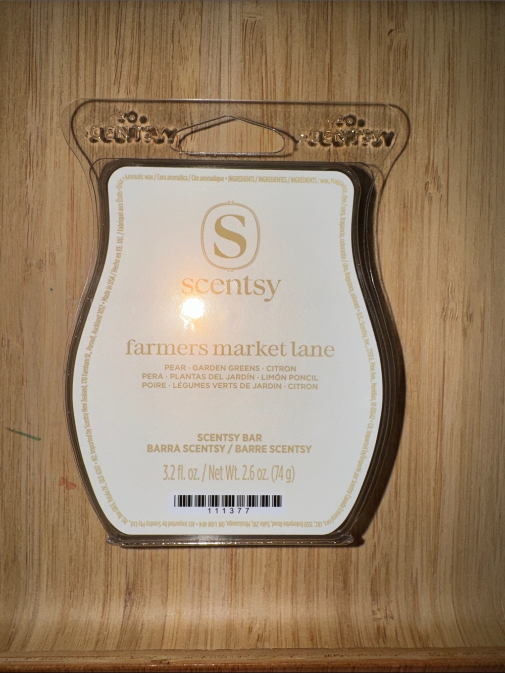 Scentsy Bar- Farmers Market Lane
